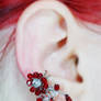 Blood and Ice Ear Cuff