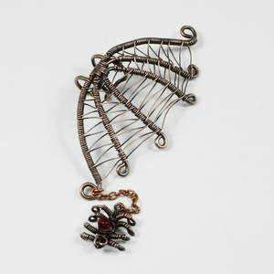 Spider Web Ear Cuff Version 2 - giveaway prize