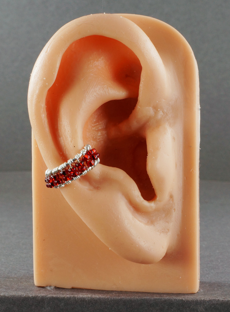 Custom Beaded Ear Cuffs