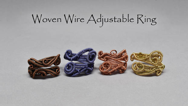 Woven Adjustable Ring Video Tutorial