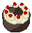 Deviant Pixel Birthday Cake