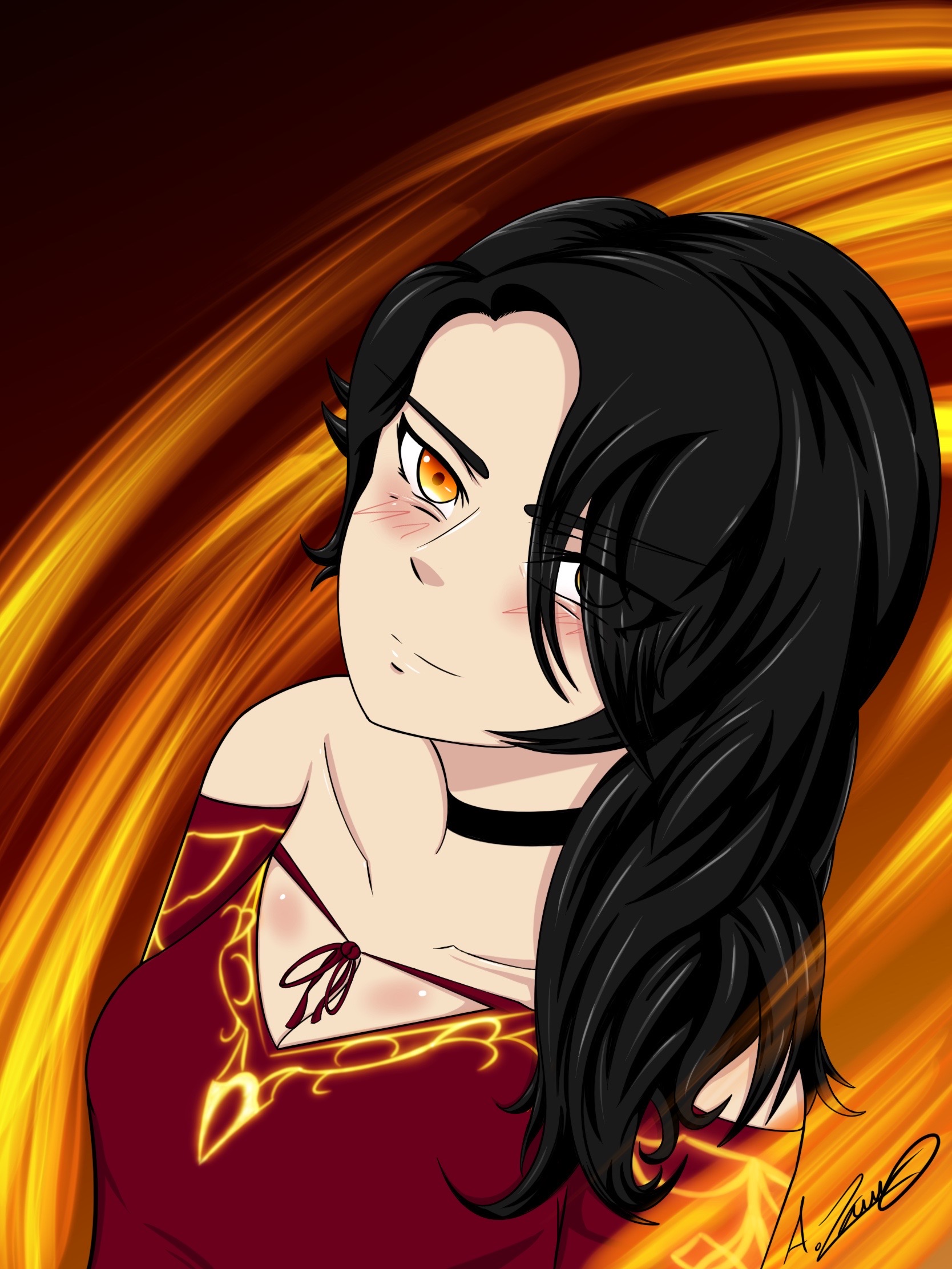 Ruby Cinder RWBY Cinder Fall (A.K.A Best Girl) by BlackOpdra9on on DeviantArt
