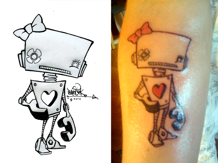 bellebot tattoo