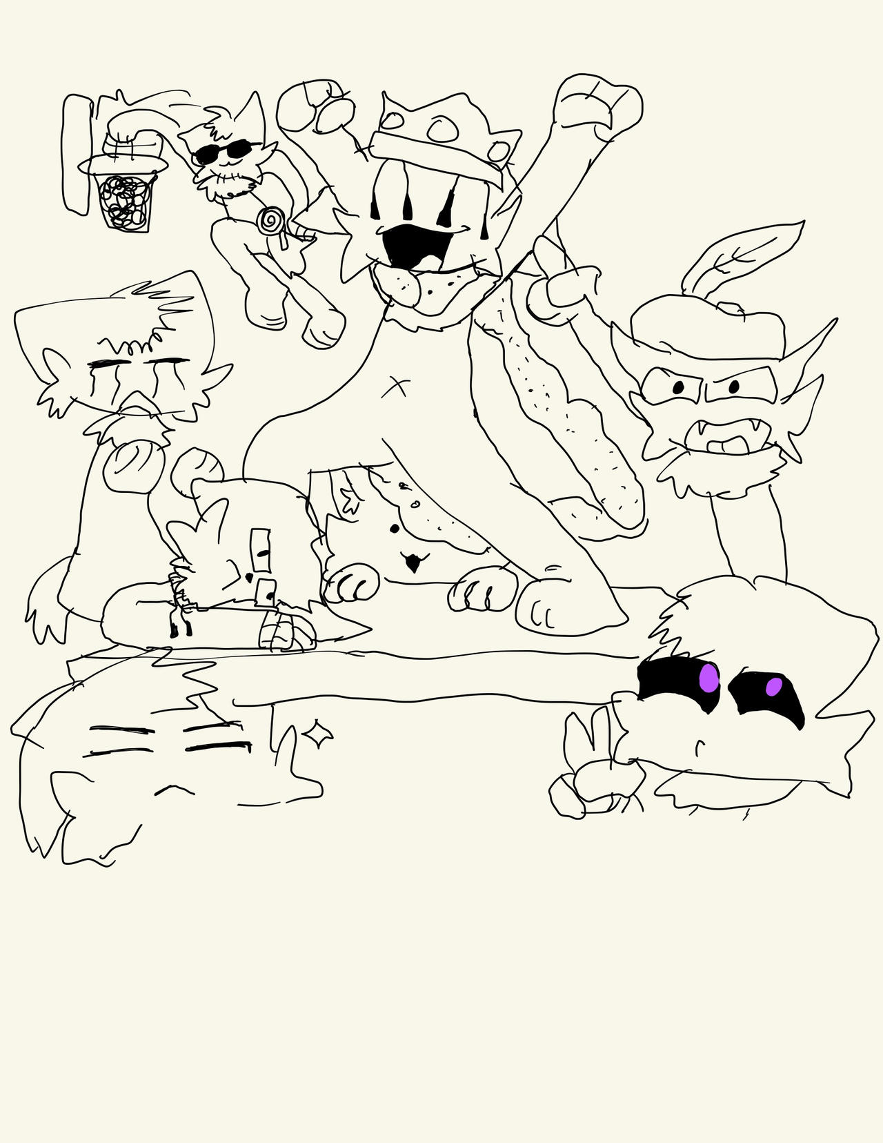 Aimkid Modift Aimkid characters going crazy (3) by modifythenpchunter on DeviantArt