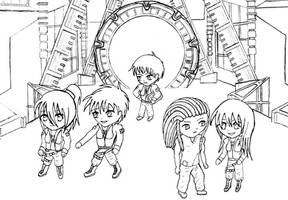 Stargate Atlantis Chibi