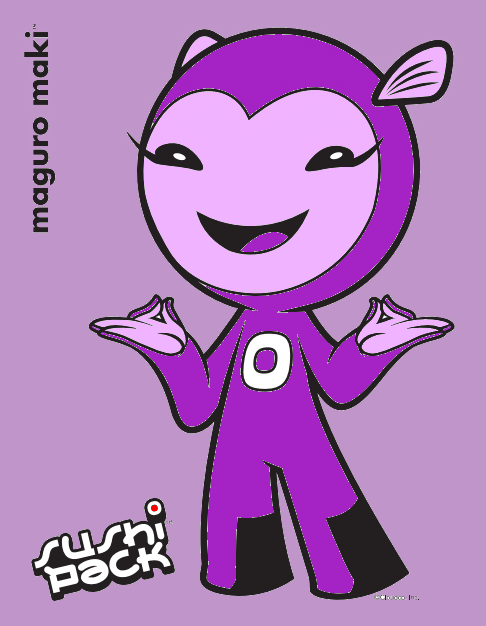 Sushi Pack - Maguro Maki by rocketspruggs on DeviantArt
