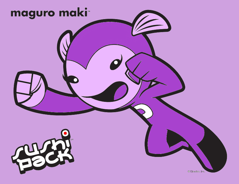 Sushi Pack - Maguro Maki by rocketspruggs on DeviantArt