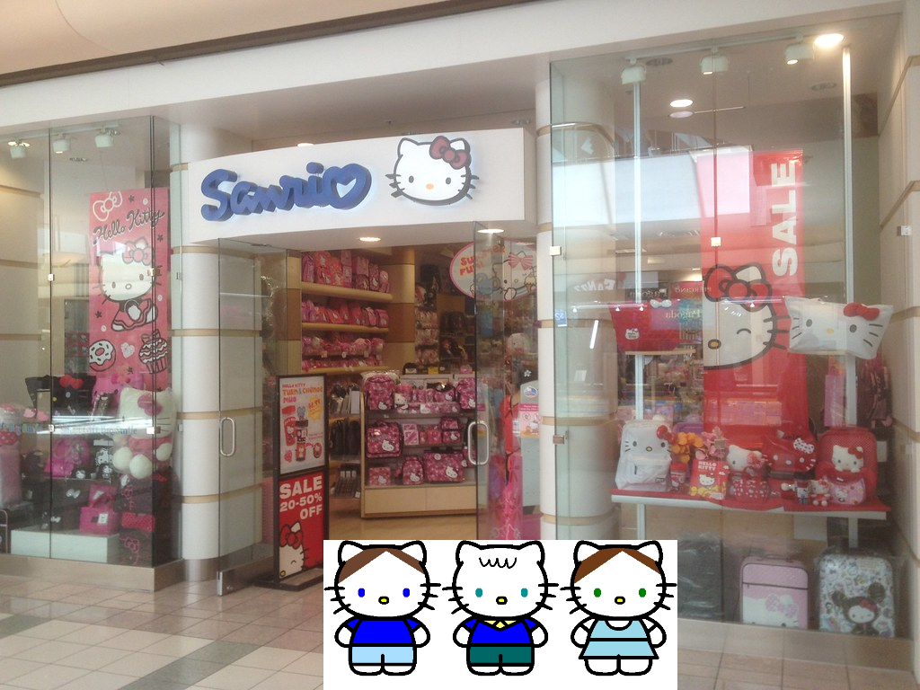 Sanrio Store at Ontario Mills Mall in Ontario California