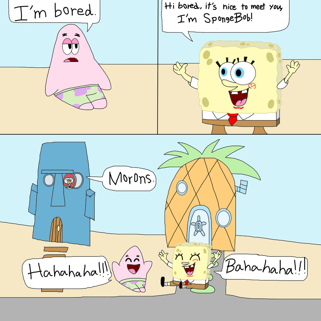Squidward Boring Routine Squidward is Bored of Them by rocketspruggs on DeviantArt