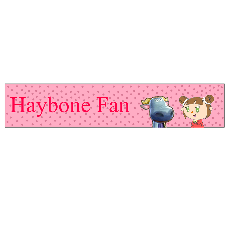 Haybone Fan Button