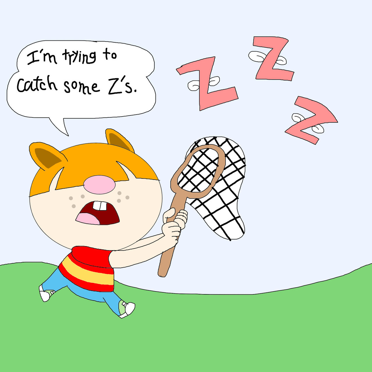 Catch Some Z's by rocketspruggs on DeviantArt