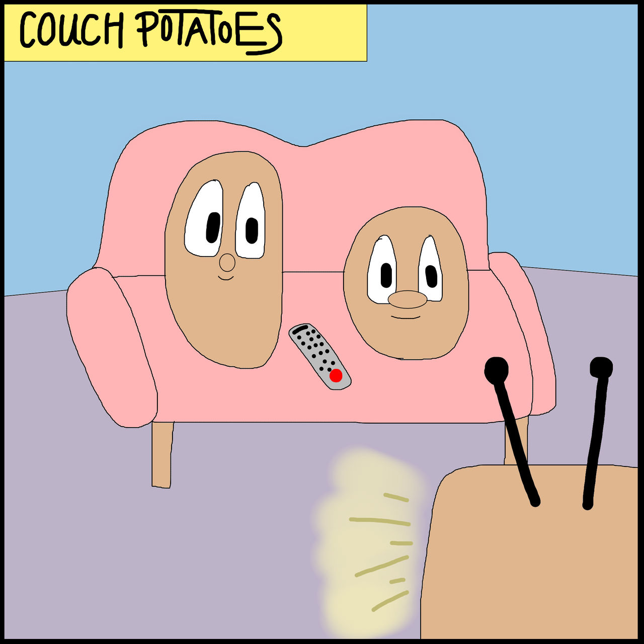 Couch Potatoes by rocketspruggs on DeviantArt Couch Potatoes by rocketspruggs on DeviantArt