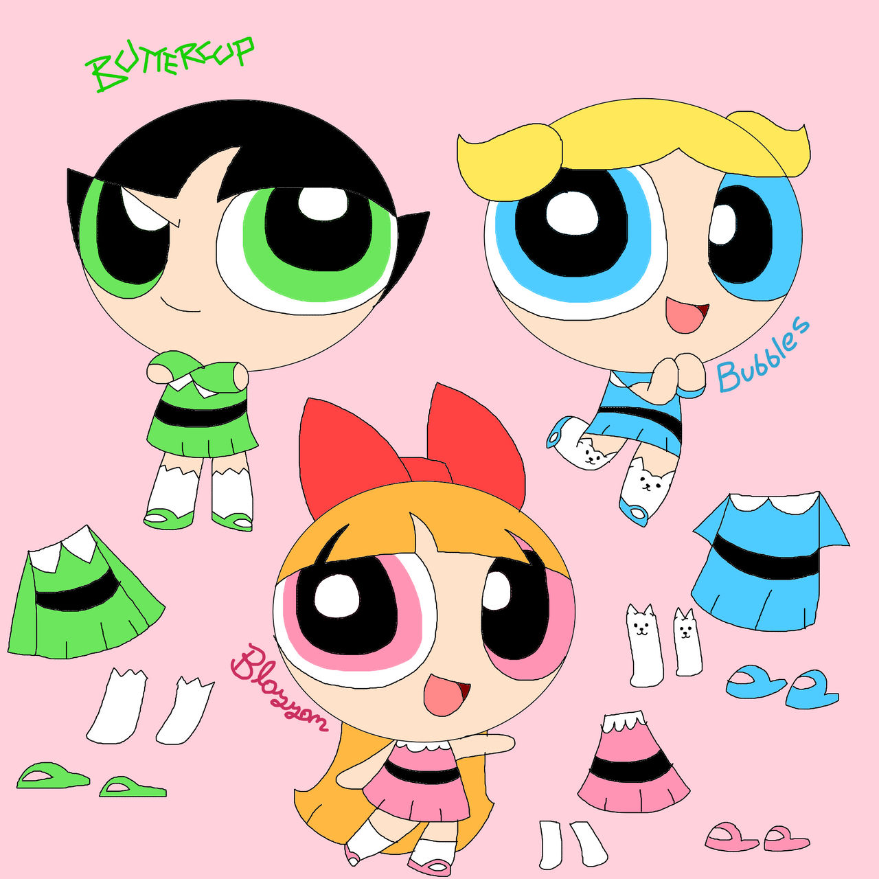Ppg Rule The Powerpuff Girls - Alternate Universe by rocketspruggs on DeviantArt