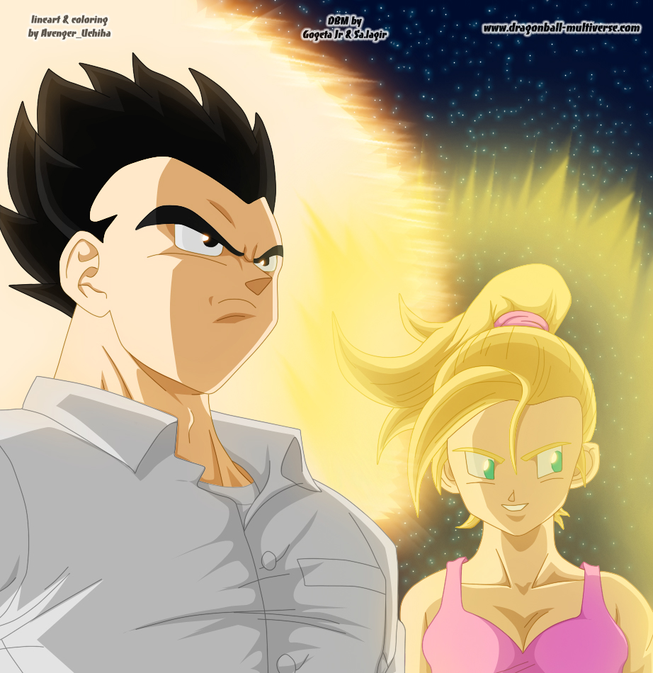 DBM 263 page - Gohan and Bulla