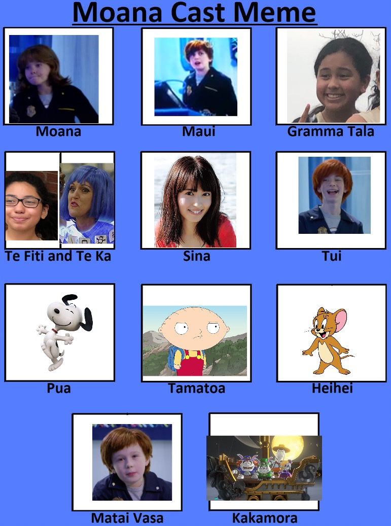 Moana Cast Meme By Aqoursmaya On Deviantart Moana Cast Meme By Aqoursmaya On Deviantart