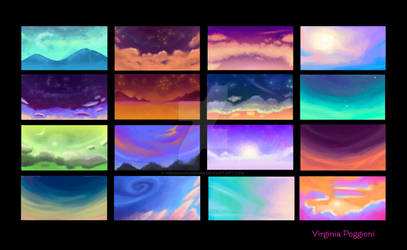 Colors background Spyro by Virginiapoggioni