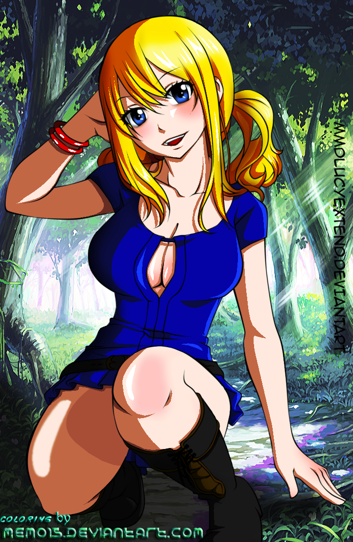 lucy_fairy tail coloring