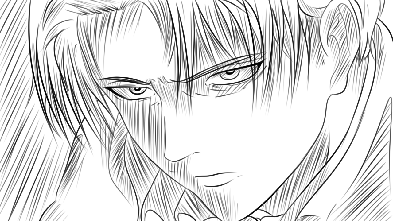 Levi Manga Style by Annalese123 on