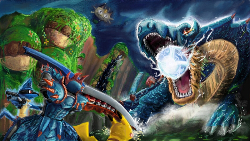 Pokemon x Monster Hunter