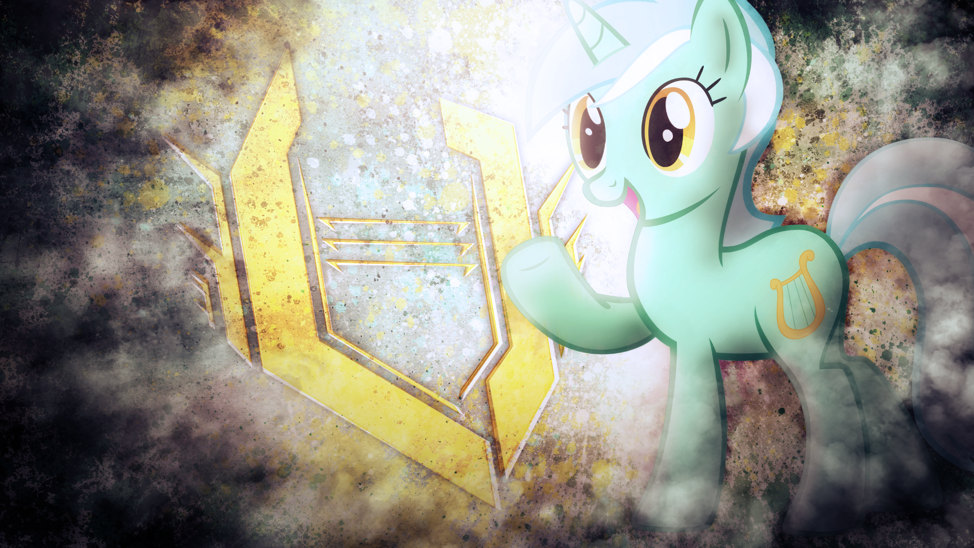 SUPER EPIC LYRA GRUNGE TECH POWER WALLPAPER