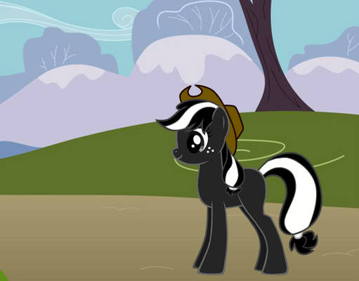 Skunk Pony Applejack