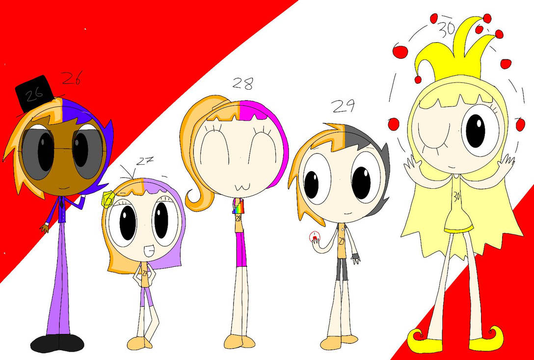 Numberblocks line-up part 6 by RedBlossom63art on DeviantArt