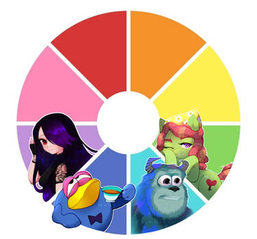 Deviantart Color Wheel Collab Explore the Best Color_wheel_challenge Art | DeviantArt