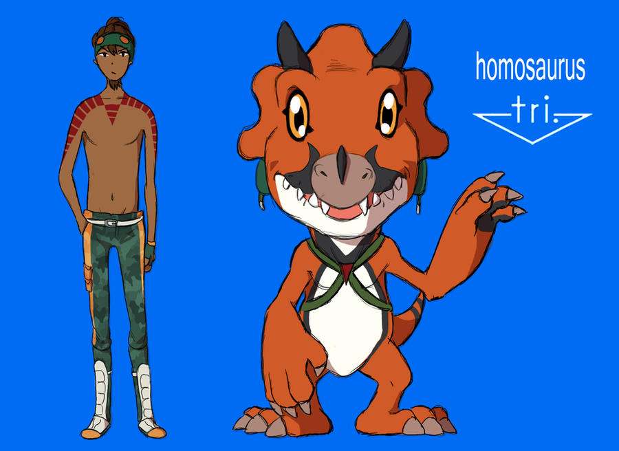 Homoesaurus Homosaurus Tri by Dalamar89 on DeviantArt
