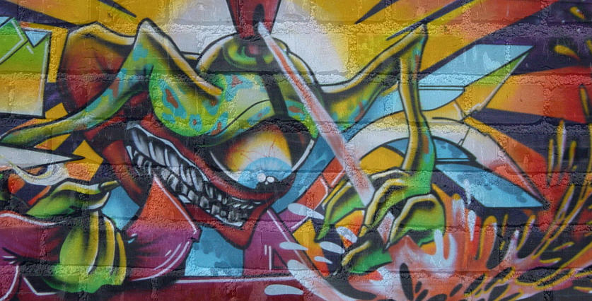 Bricked Graffiti