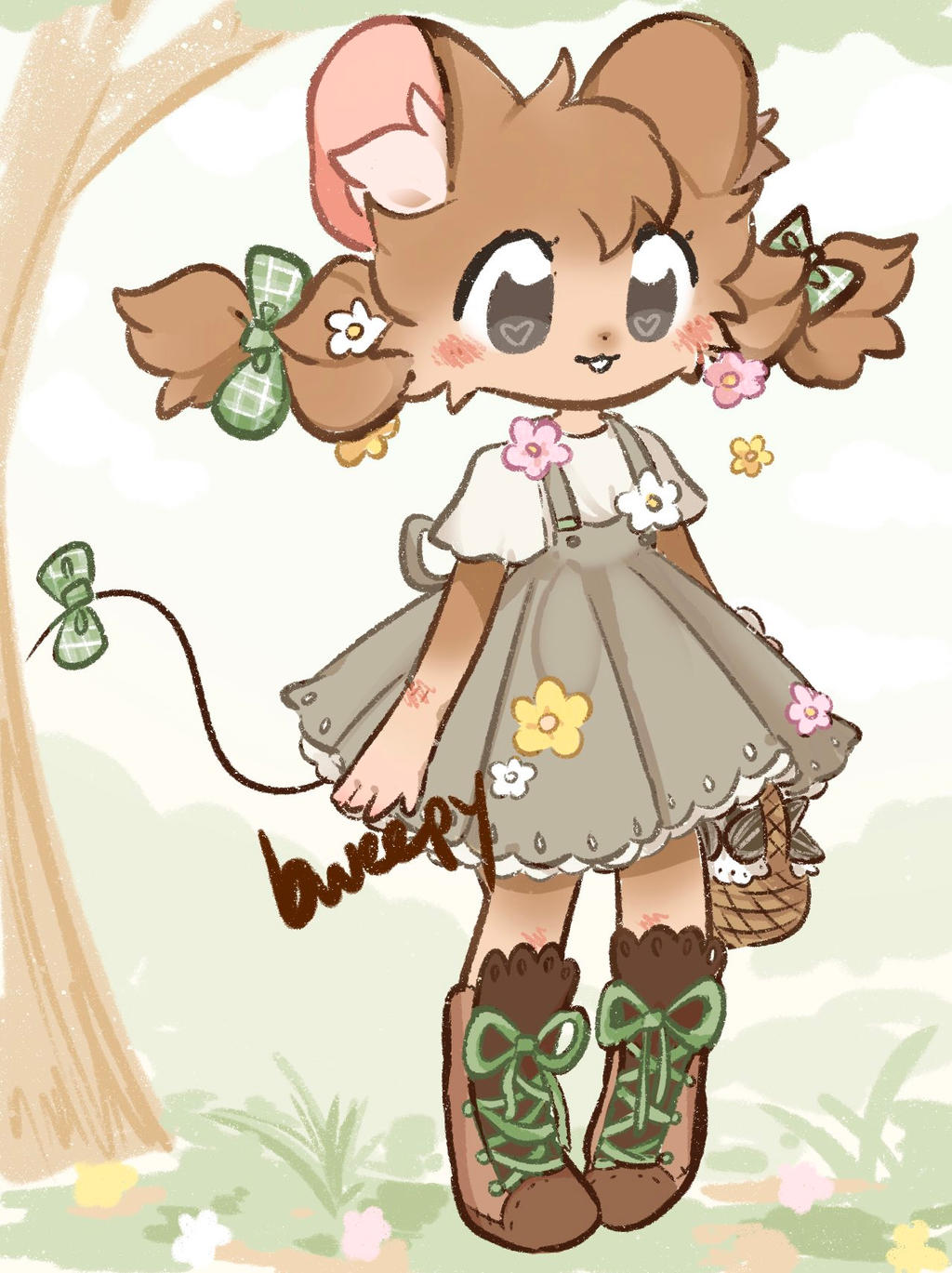 Cottage Core Computer Mouse Cottagecore Mouse by bweepy on DeviantArt