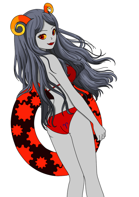 Aradia's beach fun