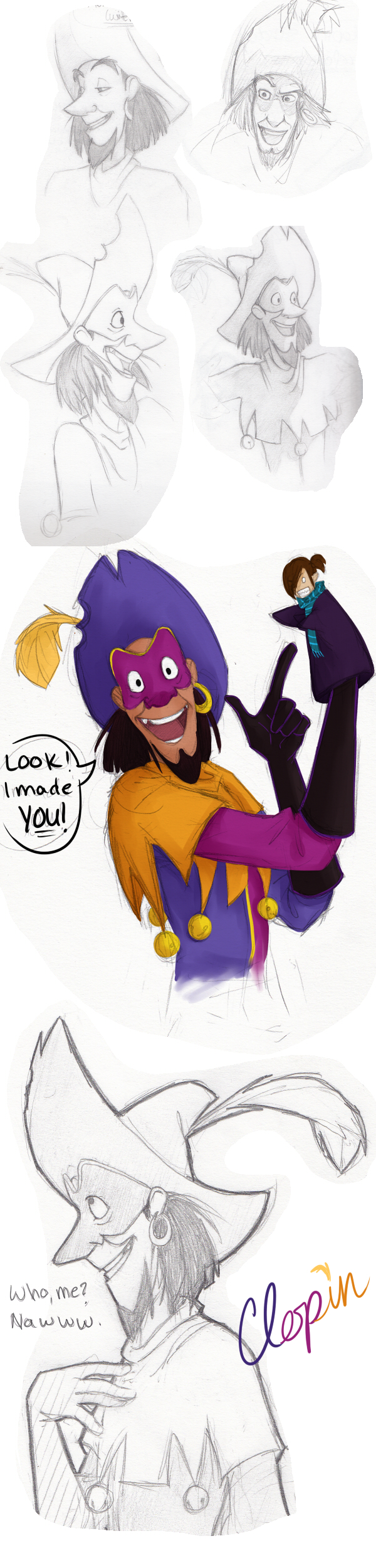 Clopin sketches