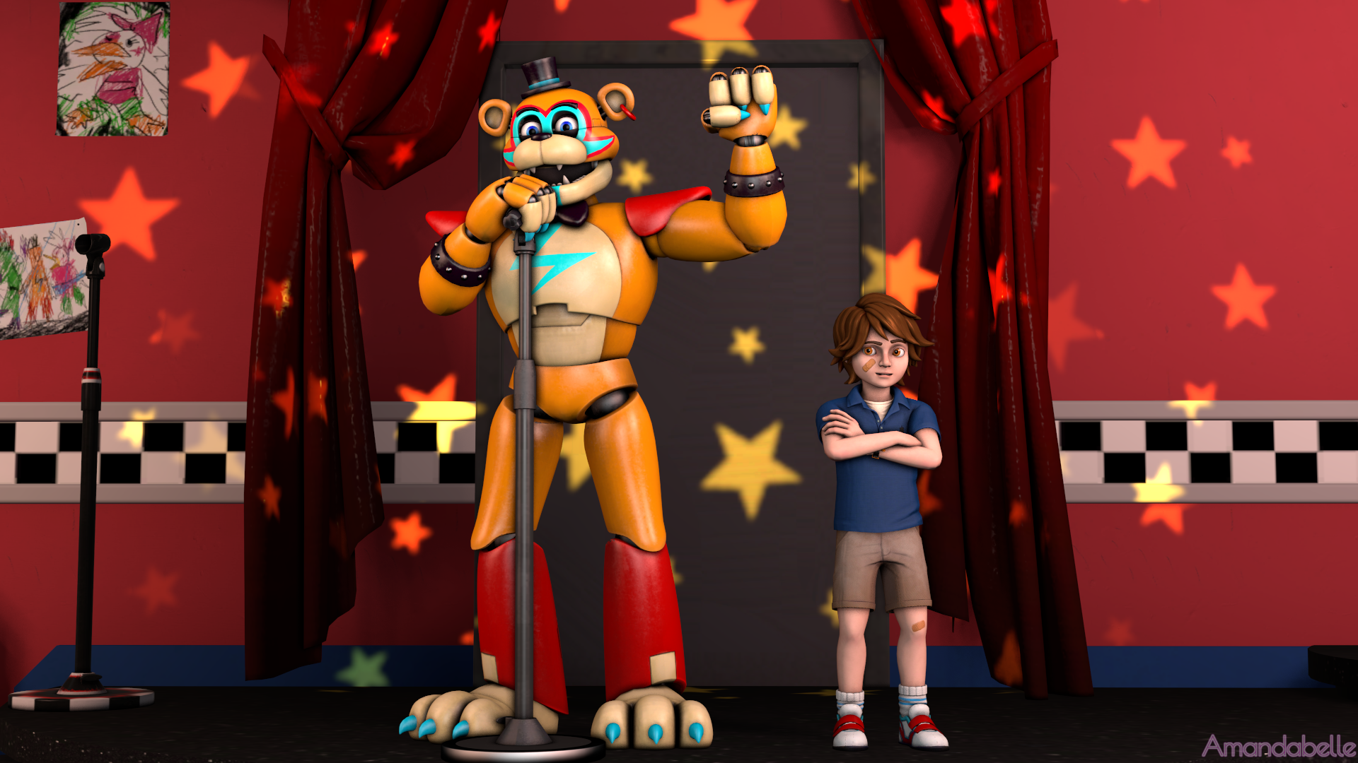 Gregory fnaf fanart :3!! by therealmarronette on DeviantArt