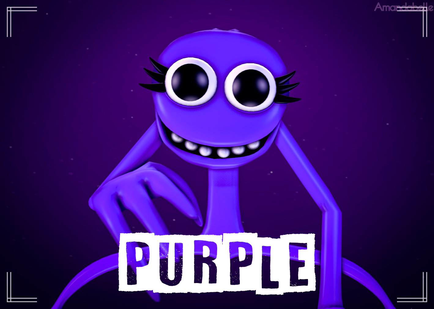 💜the purple confession💜.. i think (rainbow friends animation) 💜