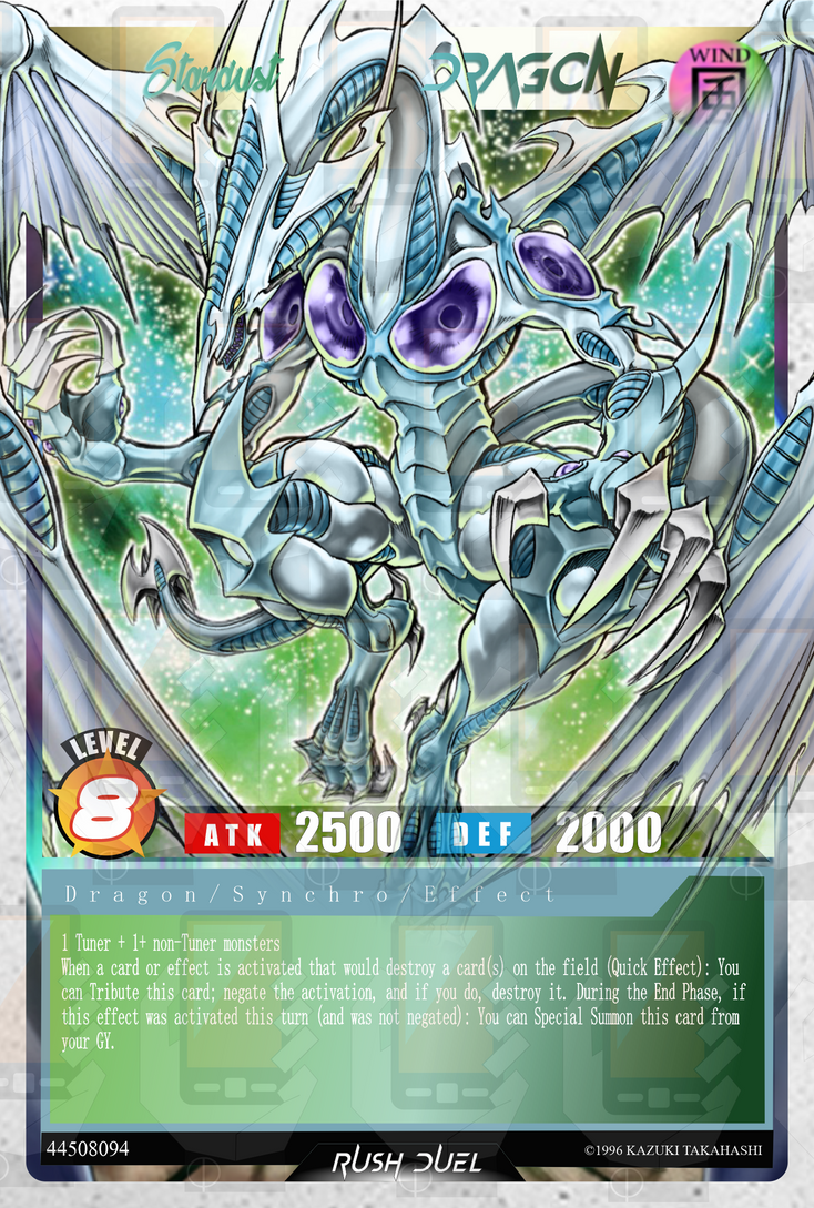 Stardust Dragon | Rush Style by JulliusIX on DeviantArt