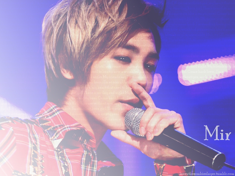 Mir - Cry lyrics Wallpaper