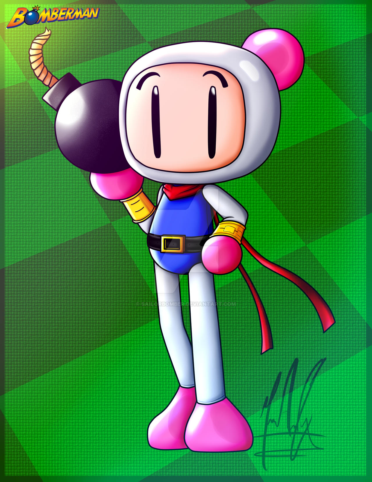 Bomberman +SpeedPaint