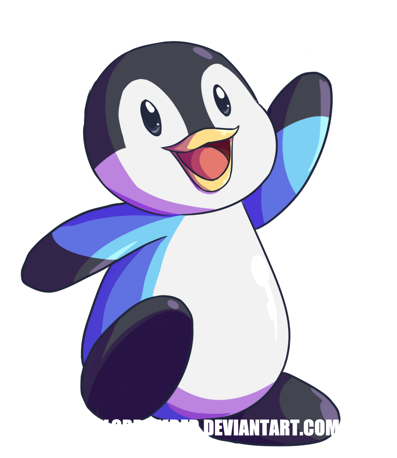 Pengu Character Hello Draw it again meme - Pengu by SailorBomber on DeviantArt