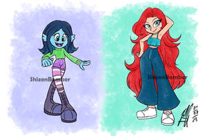 Ruby Gillman and Chelsea