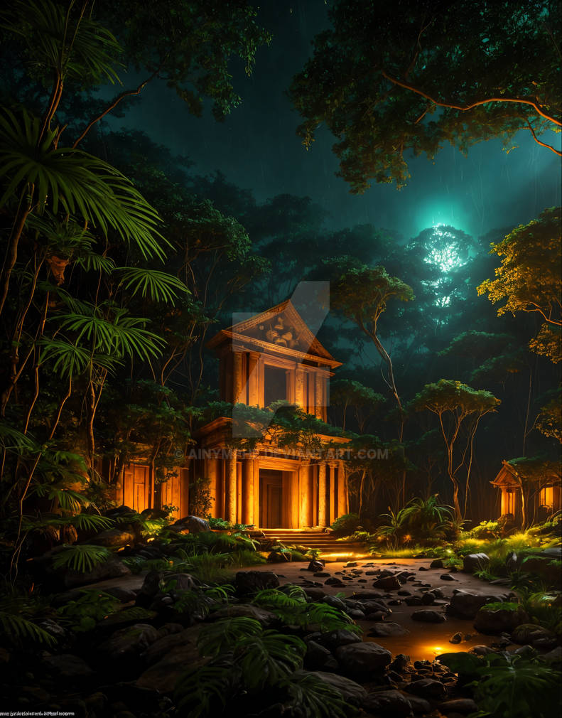 Bio-Luminary Temple 2 by AiNymphe on DeviantArt