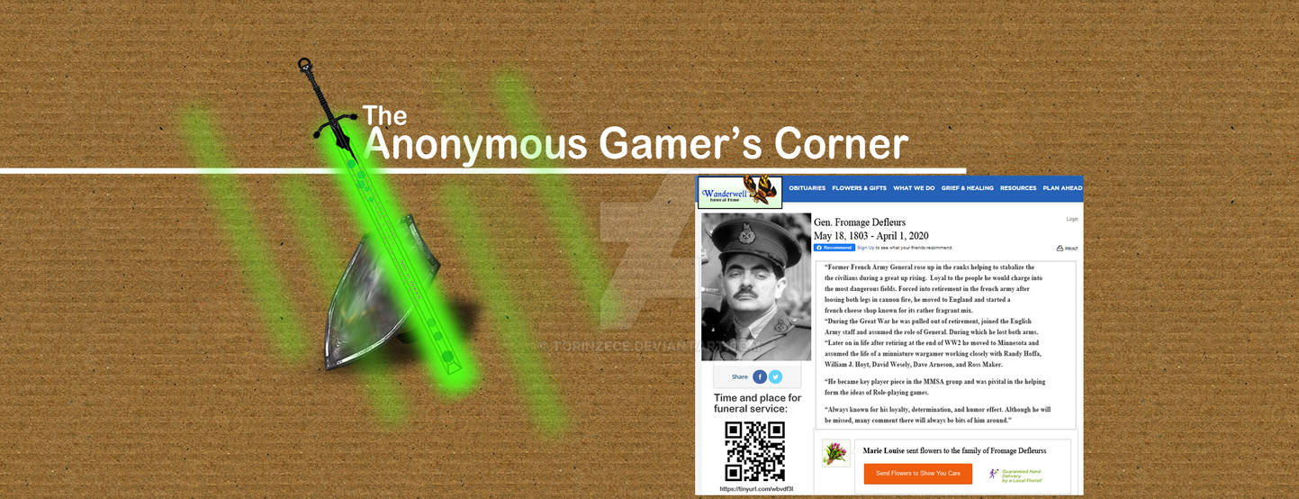 AnonymousGamersCorner HeaderYoutubeFromaguePassing