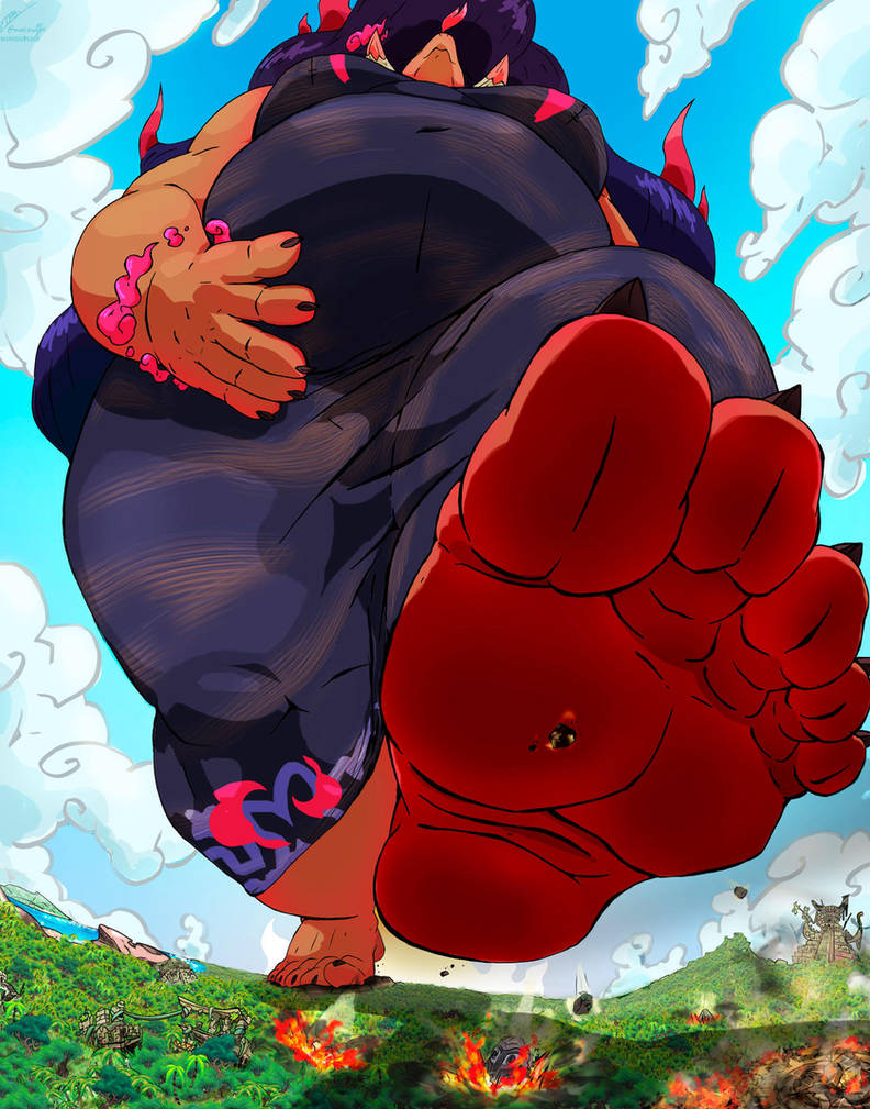 Giant Rouge Stomp Incoming stomp by giantlover939383 on DeviantArt