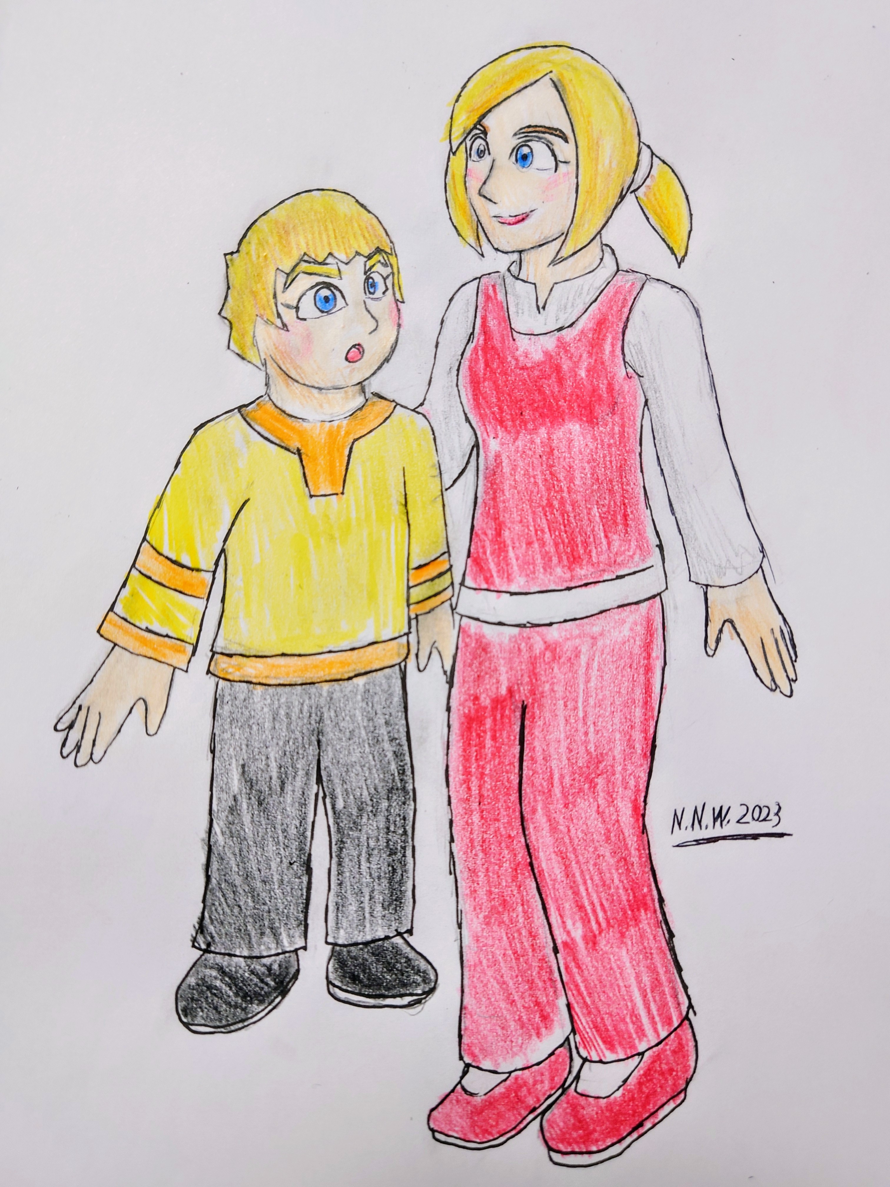 Jr. Son Deviantart Mother and Son by NonNamewriter on DeviantArt
