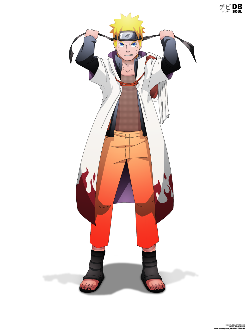 Naruto Hokage Render by Obedragon on DeviantArt