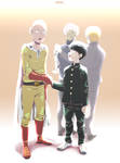 Saitama Meets Shigeo by OnlyNura