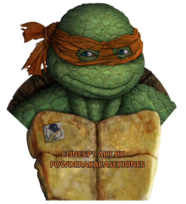 TMNT Michelangelo Live Action Concept Art