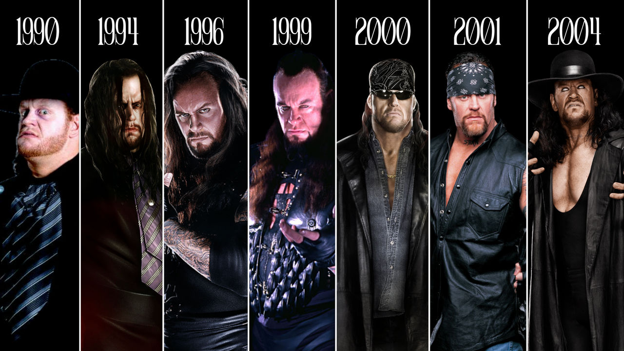 Undertaker Pattern Evolution of The Undertaker by TimCon03 on DeviantArt