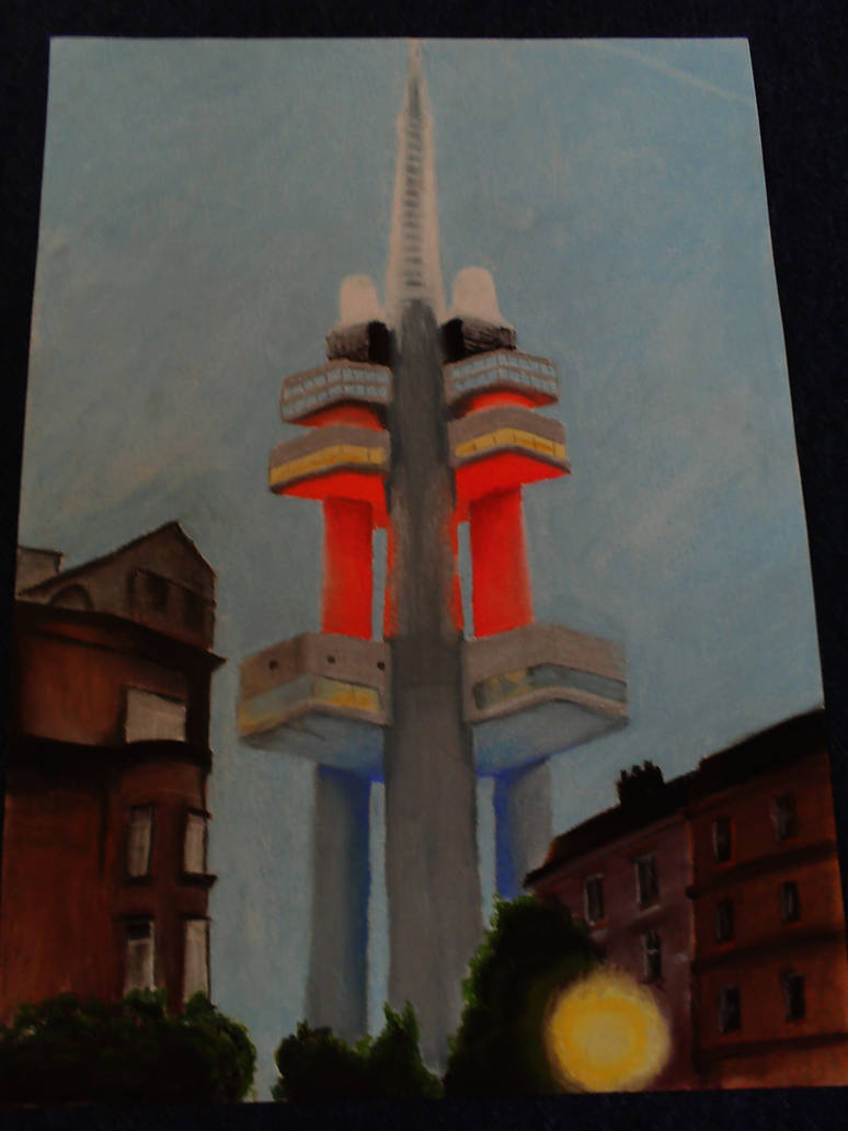 Zizkov tower by MILOSLAVvonRANDA