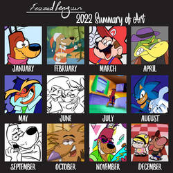 FezzedPenguin 2022 Art Summary