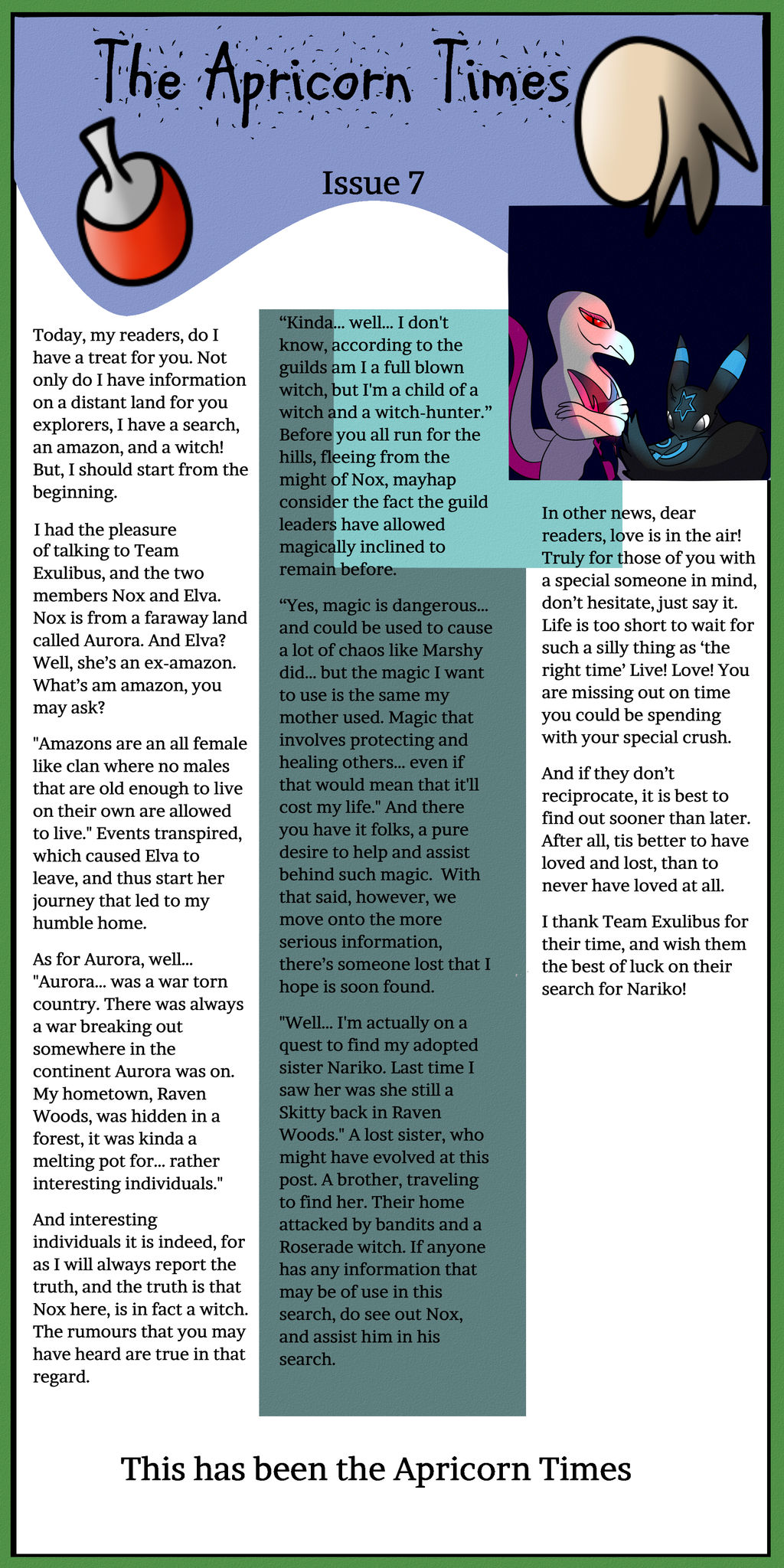 TAT7-Sisters, Witches, Amazons, Oh My!